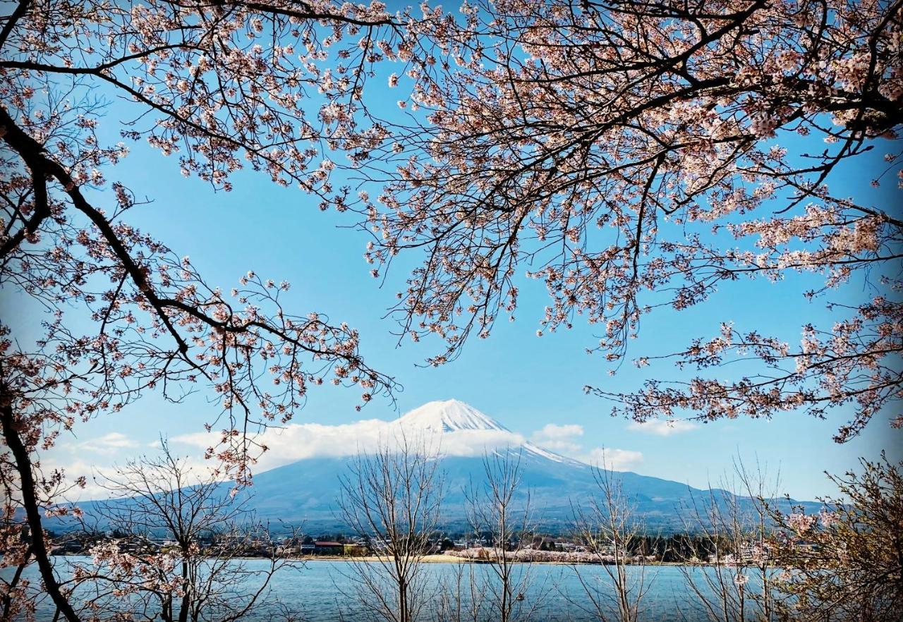פוג'יקאוואגוצ'יקו Mt Fuji Glamping Tourist Villa Kawaguchiko מראה חיצוני תמונה