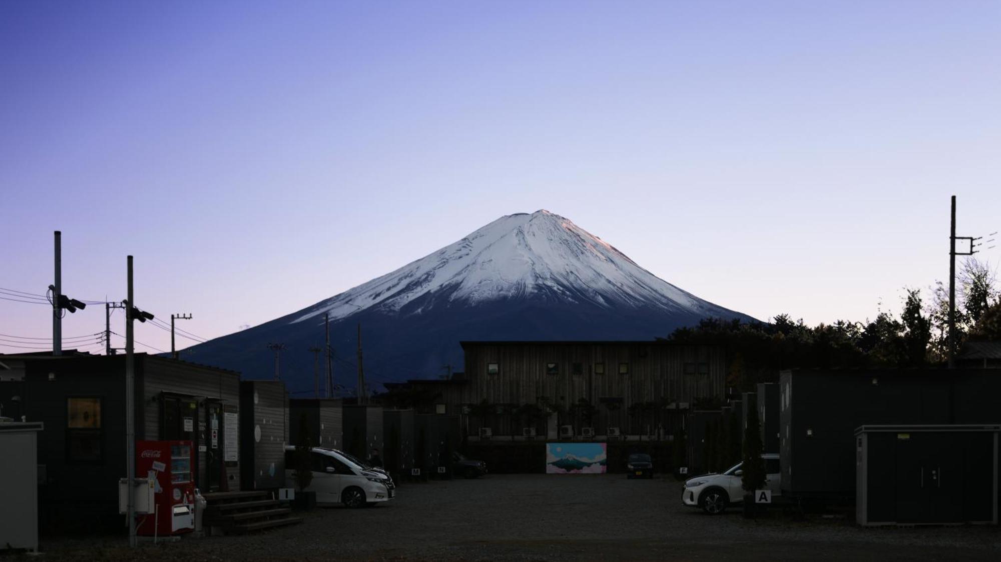 פוג'יקאוואגוצ'יקו Mt Fuji Glamping Tourist Villa Kawaguchiko מראה חיצוני תמונה
