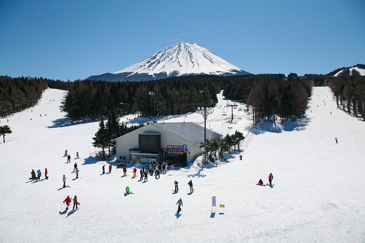 פוג'יקאוואגוצ'יקו Mt Fuji Glamping Tourist Villa Kawaguchiko מראה חיצוני תמונה